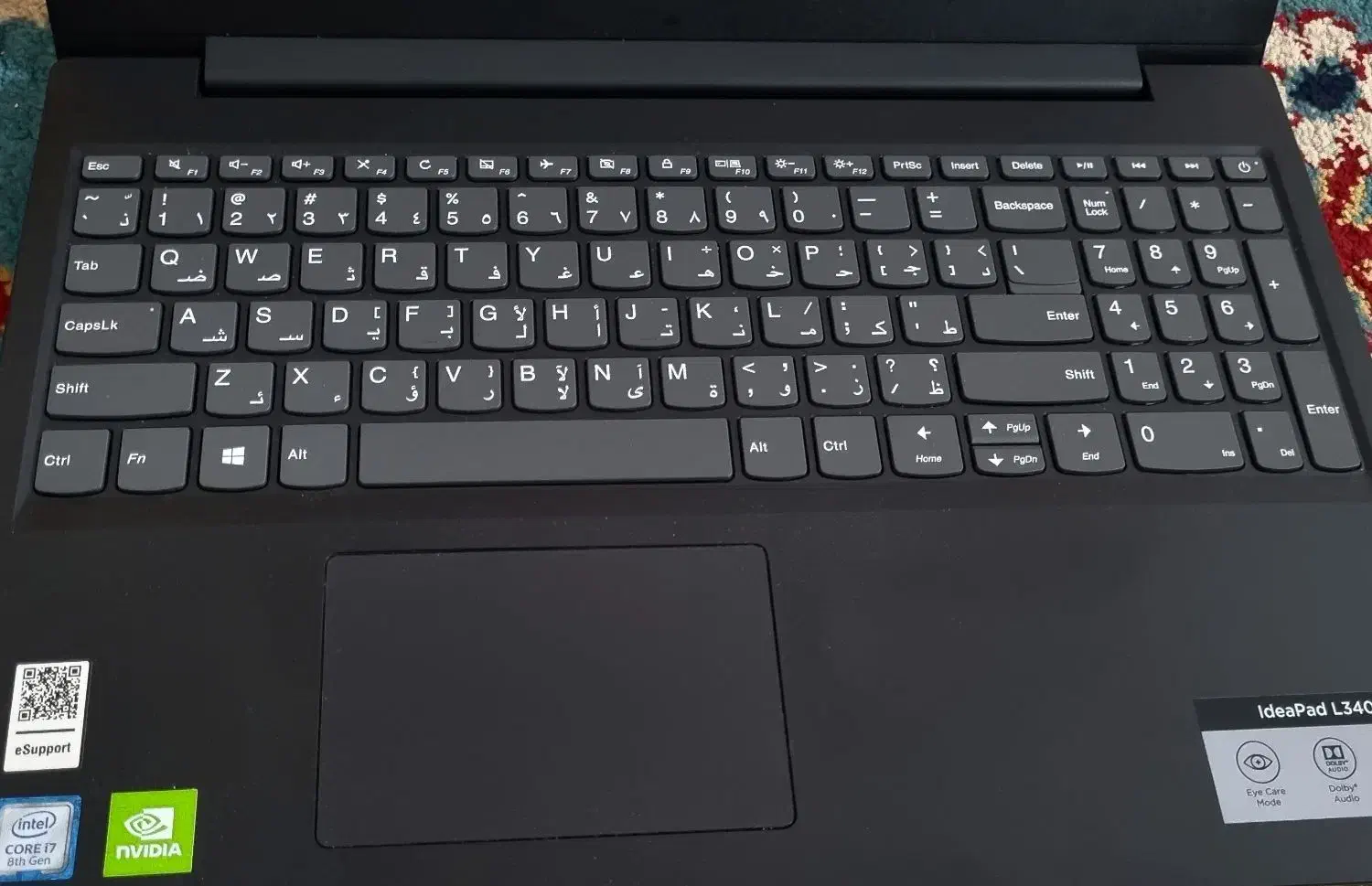 لپ تاپ مدل lenovo l340|رایانه همراه|بوشهر, |دیوار