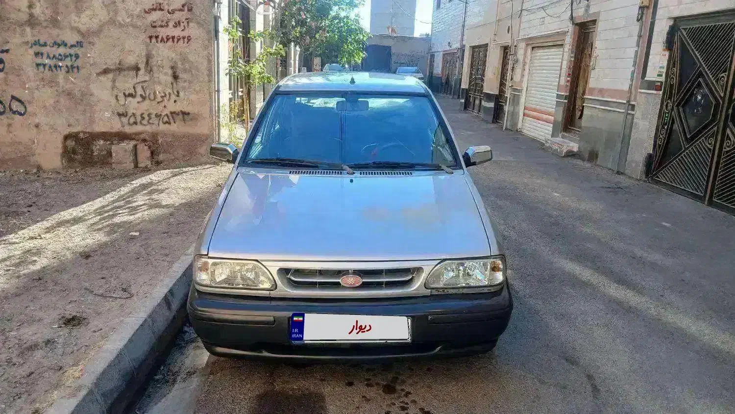 پراید 89 نقرهای، فنی سالم با کارکرد واقعی|خودرو سواری و وانت|تبریز, |دیوار