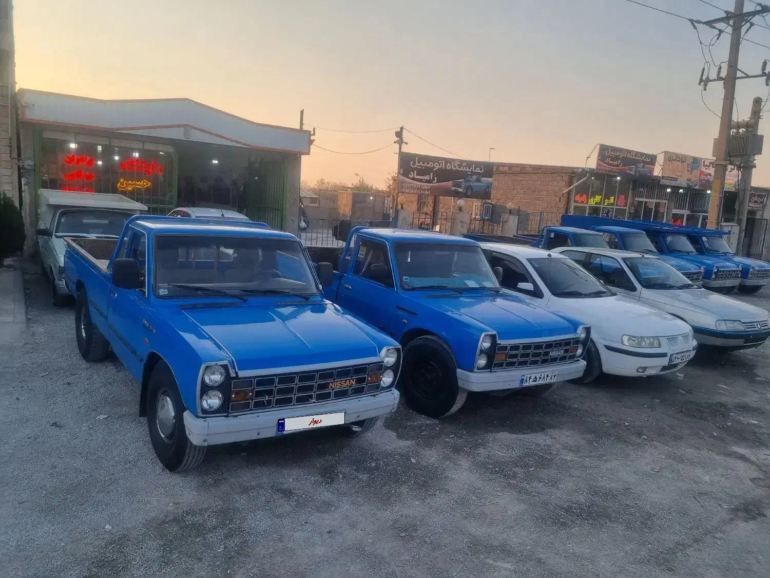 نیسان دیزل ۹۲ تگ برگ سند|خودرو سواری و وانت|ملکان, |دیوار