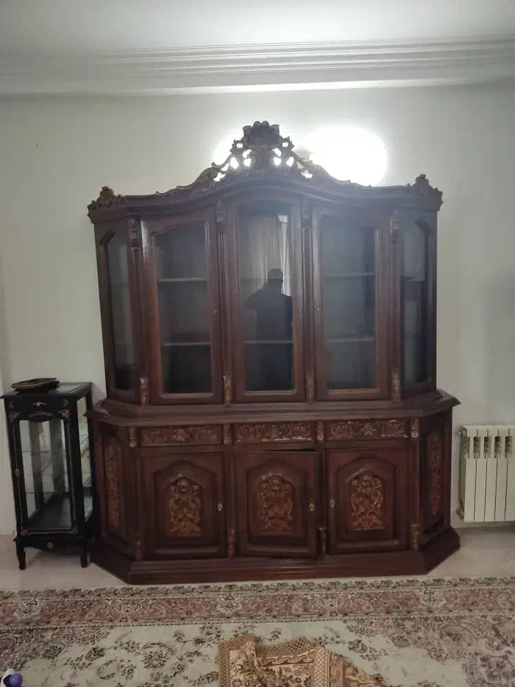 ویترین چوب گردو|بوفه، ویترین، کنسول|تهران, قیام|دیوار