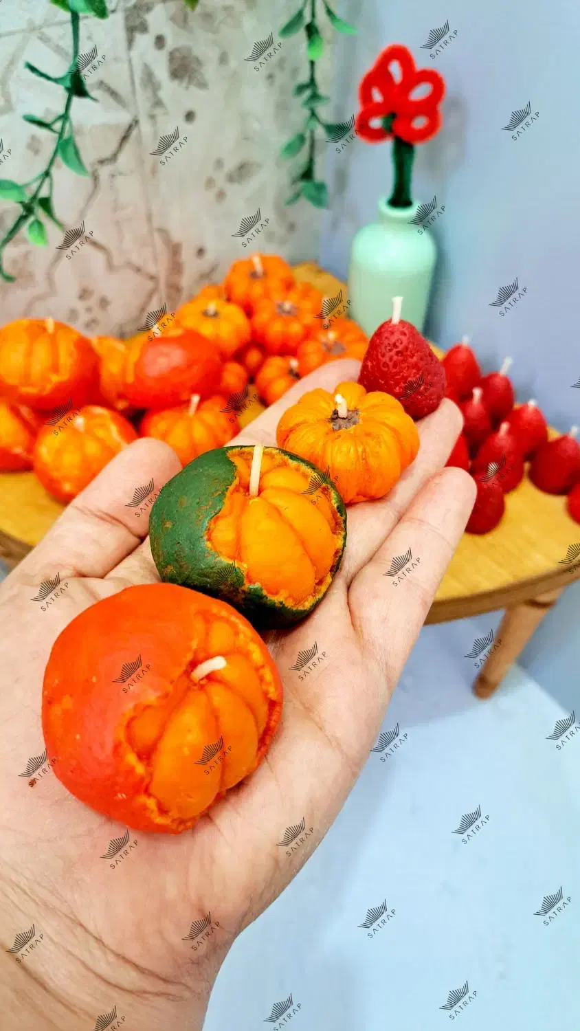 فروش عمده شمع  فانتزی باکیفیت عالی ورنگبندی زیبا|صنایع دستی و سایر لوازم تزئینی|آفتاب, |دیوار