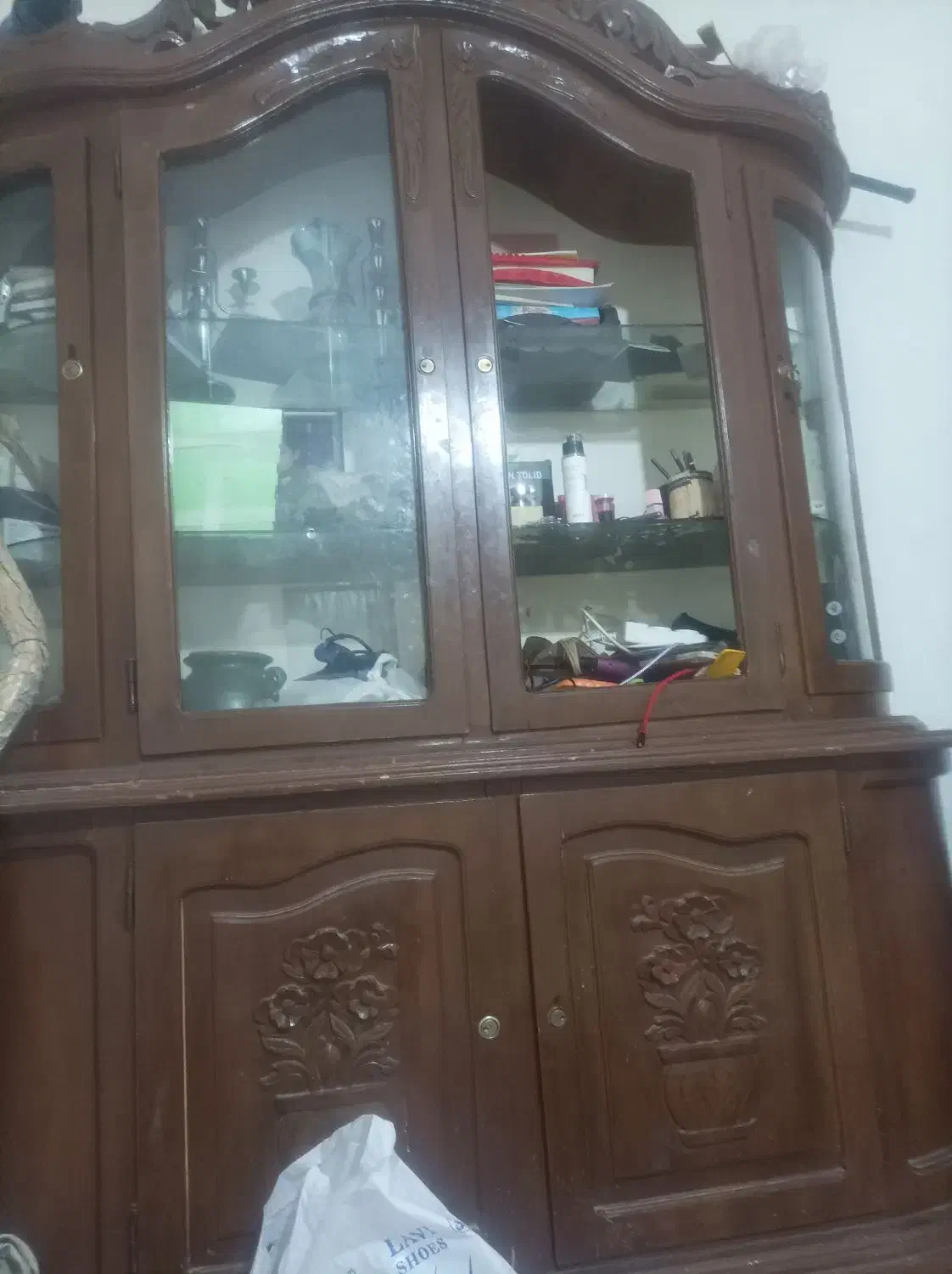 بوفه  یا کمد دوتکه|بوفه، ویترین، کنسول|یاسوج, |دیوار