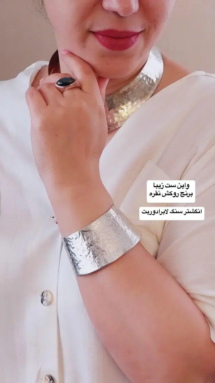 نیمست طوق وبنگل واردات هند خاص وزیبا|زیورآلات و اکسسوری|رشت, بلوار گیلان|دیوار