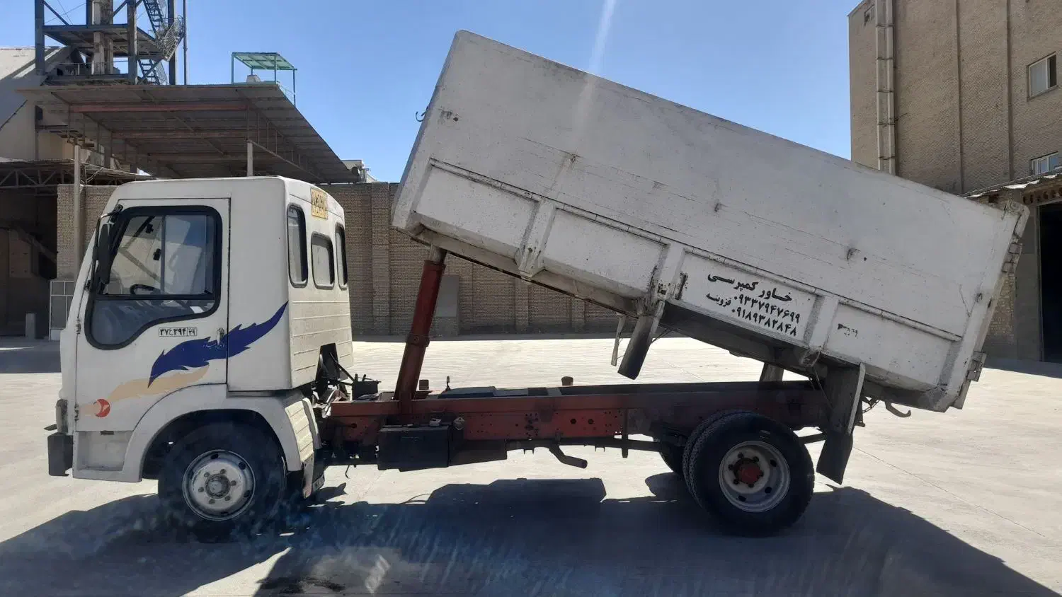 حمل بار با خاور کمپرسی|خدمات حمل و نقل|صحنه, |دیوار