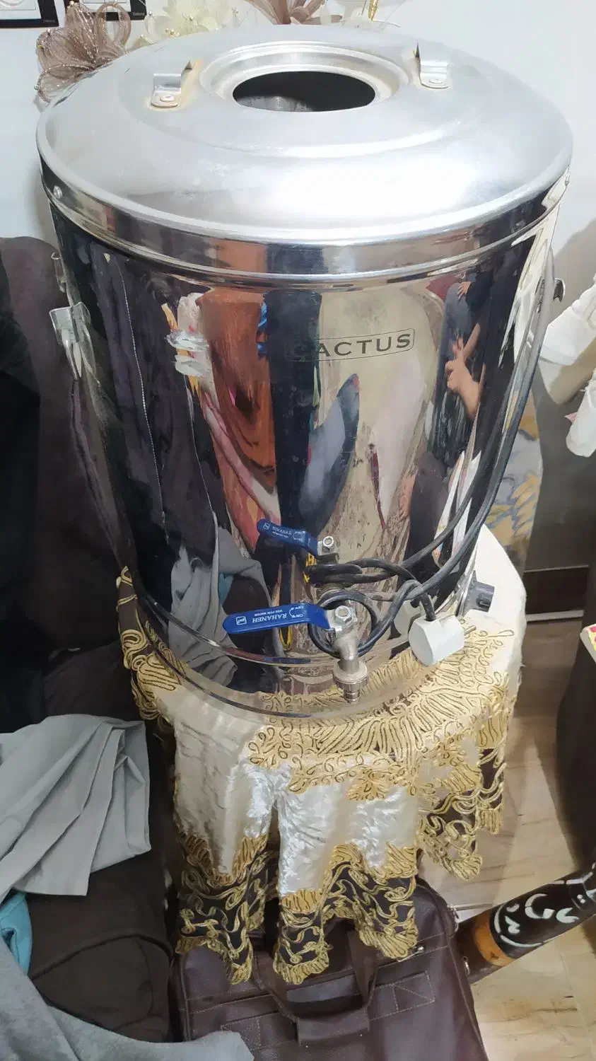 سماور برقی کاکتوس ۳۰ لیتری|سماور، چای‌ساز، قهوه‌ساز|رباط‌کریم, رباط‌کریم|دیوار