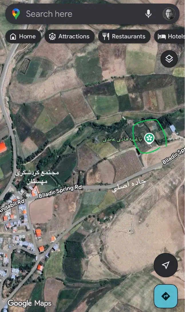 فروش باغچه ۵۰۰ متری سند تک برگ|فروش زمین و ملک کلنگی|خلخال, |دیوار