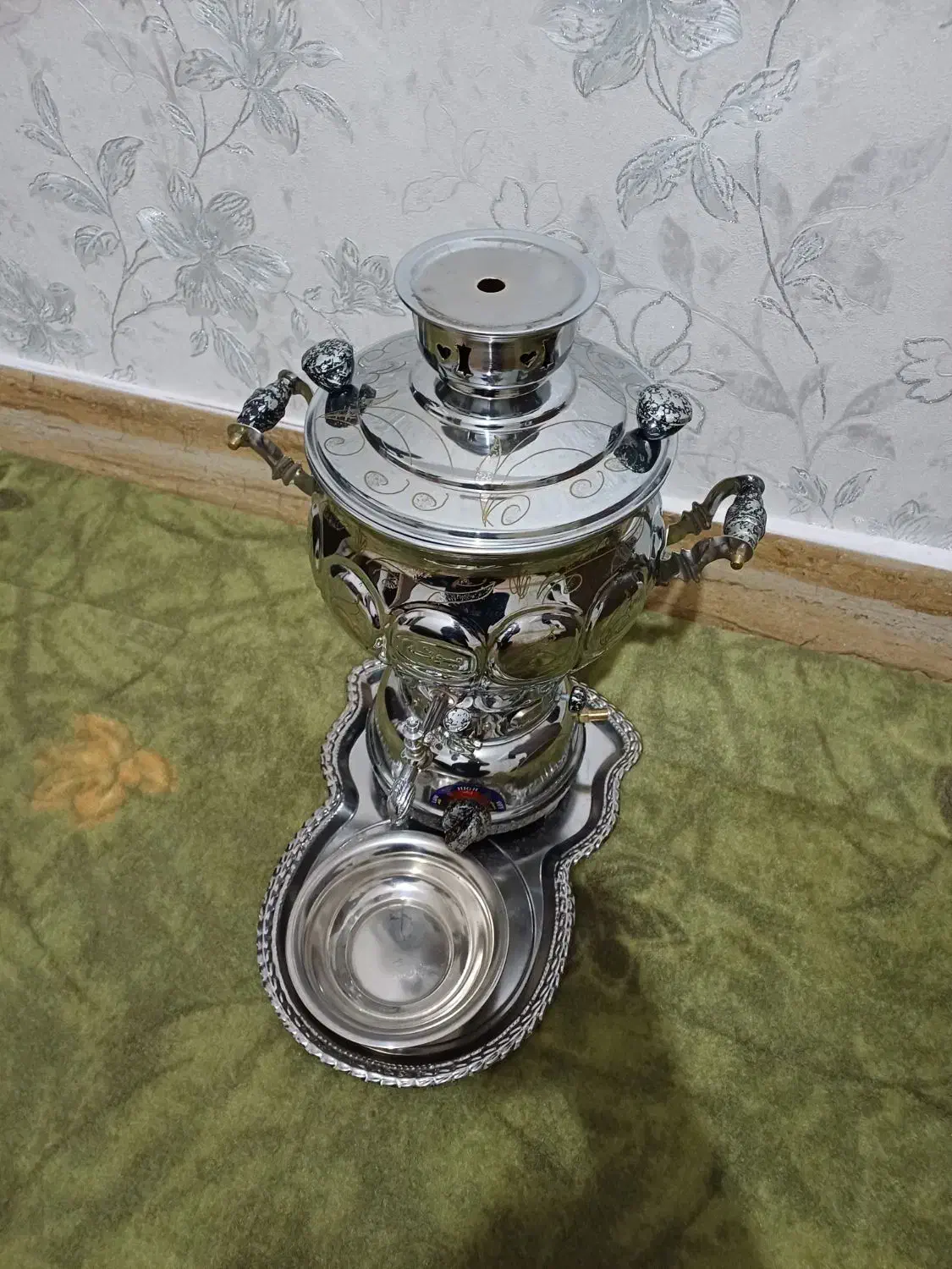 سماور 4لیتر|سماور، چایساز، قهوهساز|مرند, |دیوار