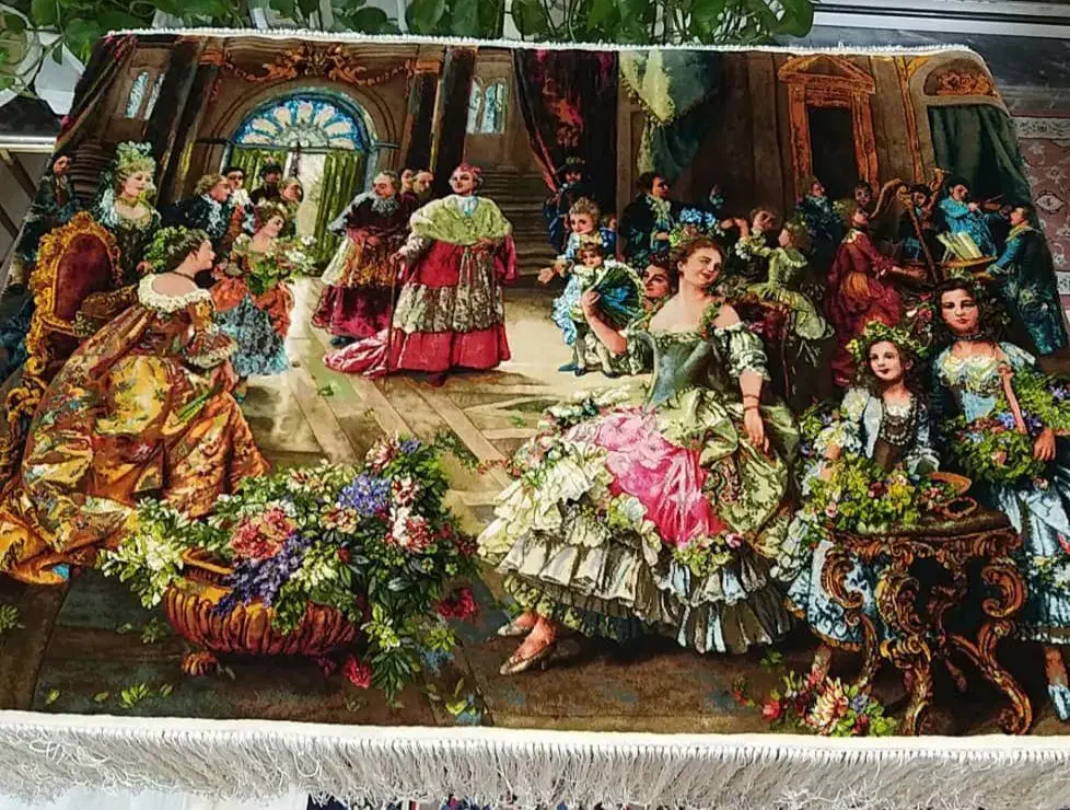 تابلو فرش دستبافت|تابلو فرش|تهران, الهیه|دیوار