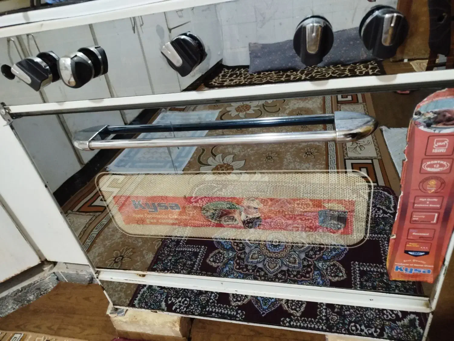 گاز طرح فر مدل kysa|اجاق گاز و لوازم برقی پختوپز|بروجن, |دیوار