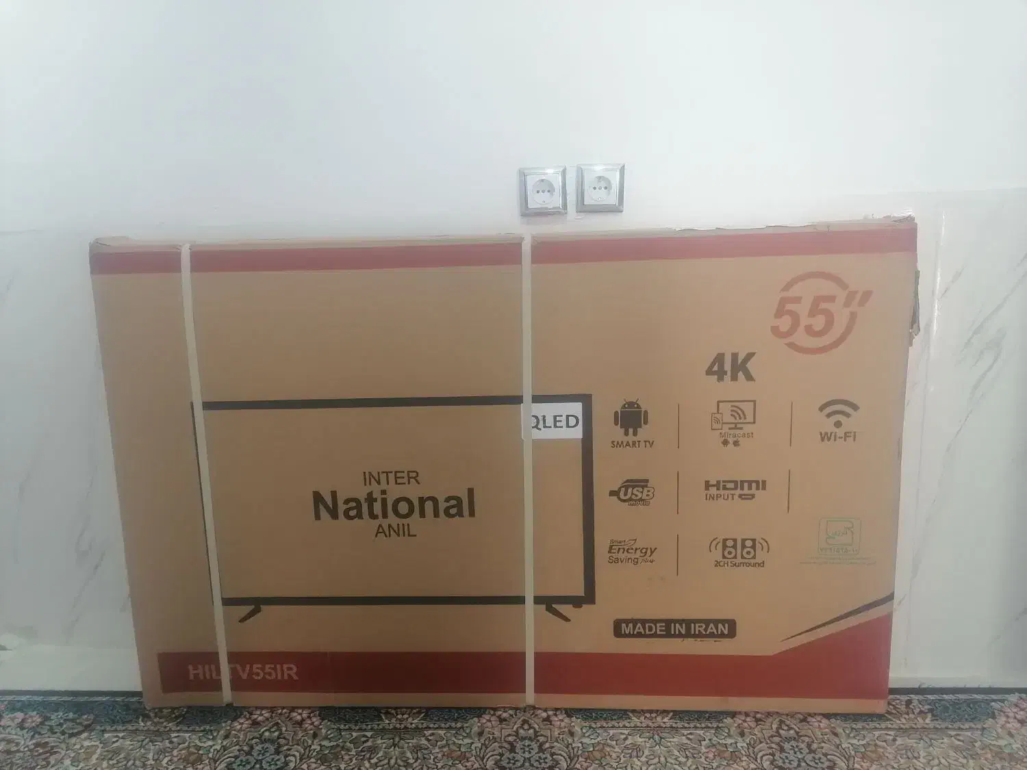 تلویزیون LED 55|تلویزیون و پروژکتور|شیراز, سهل‌آباد|دیوار