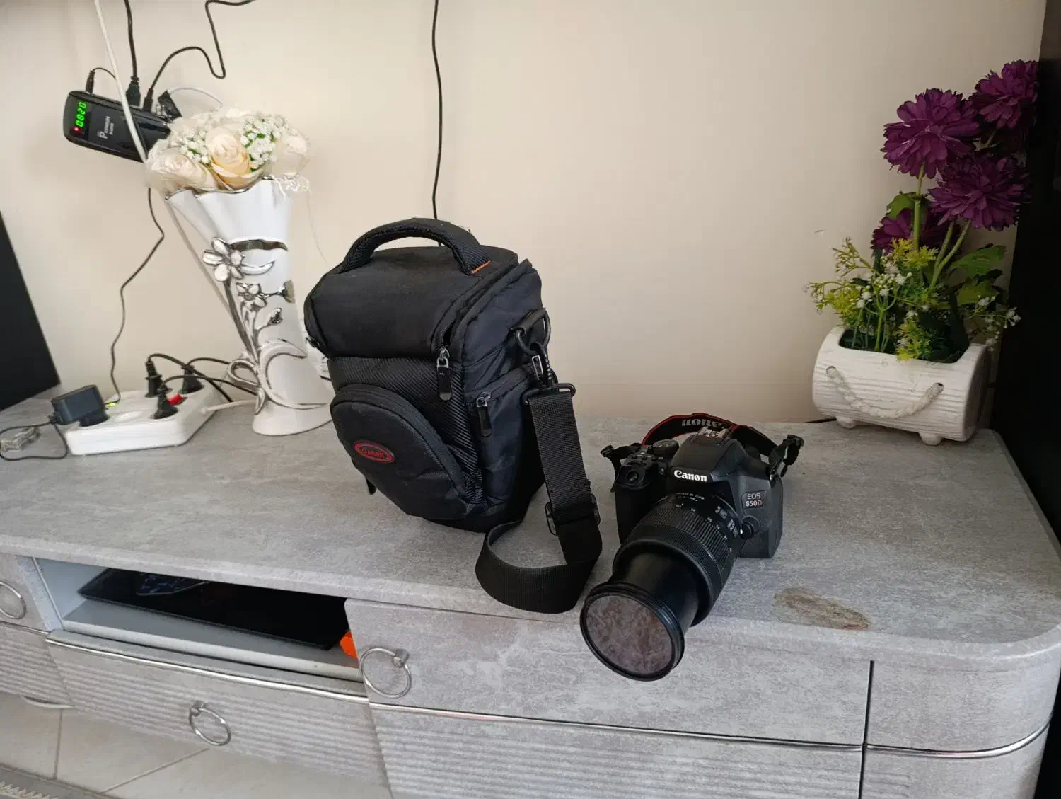 دوربین کنون D850 در حد نو|دوربین عکاسی و فیلمبرداری|مشهد, چاهشک|دیوار