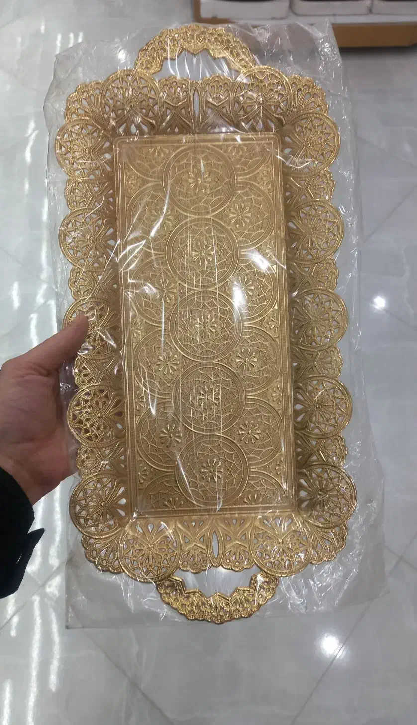 سینی های ترکیه ای اسیا معروف به سینی های کربلایی|ظروف سرو و پذیرایی|میبد, |دیوار