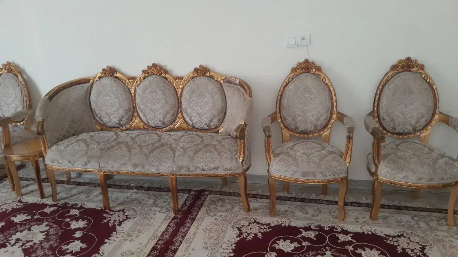 مبل استیل درحدنونه نفره|مبلمان خانگی و میز عسلی|پاکدشت, پاکدشت (مامازند)|دیوار