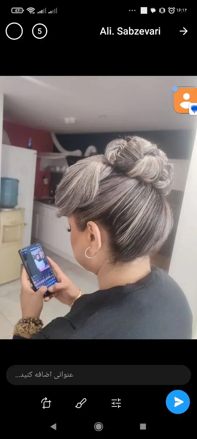 مدل شنیون|خدمات آرایشگری و زیبایی|سبزوار, ولیعصر (نجار آباد)|دیوار