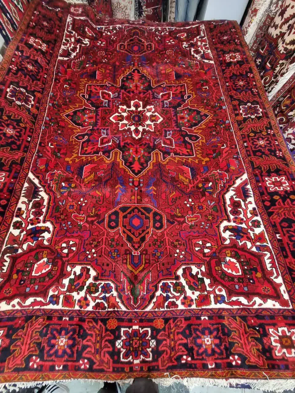 متفاوت فرش با رنگرری|فرش|مراغه, |دیوار