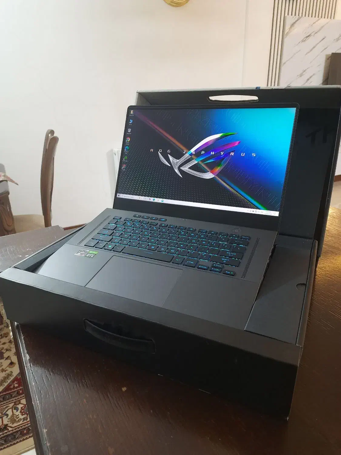 لپتاپ گیمینگ asus rog هیولای قدرت بی رقیب|رایانه همراه|مشهد, جاهد شهر|دیوار