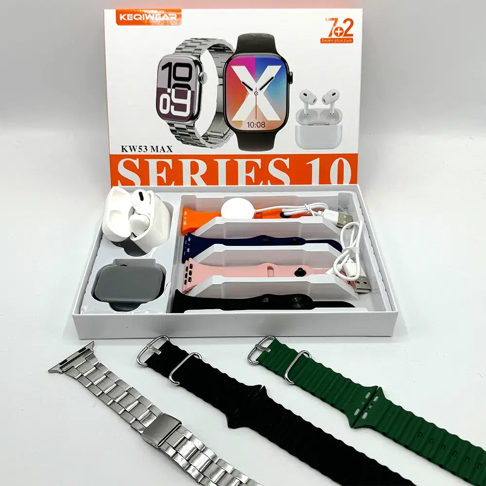 ساعت هوشمند اپل 7 بند مدلKW53 با ایرپاد پرو 2 اپل|ساعت|هشتگرد, شهرک ولیعصر (مصلی)|دیوار