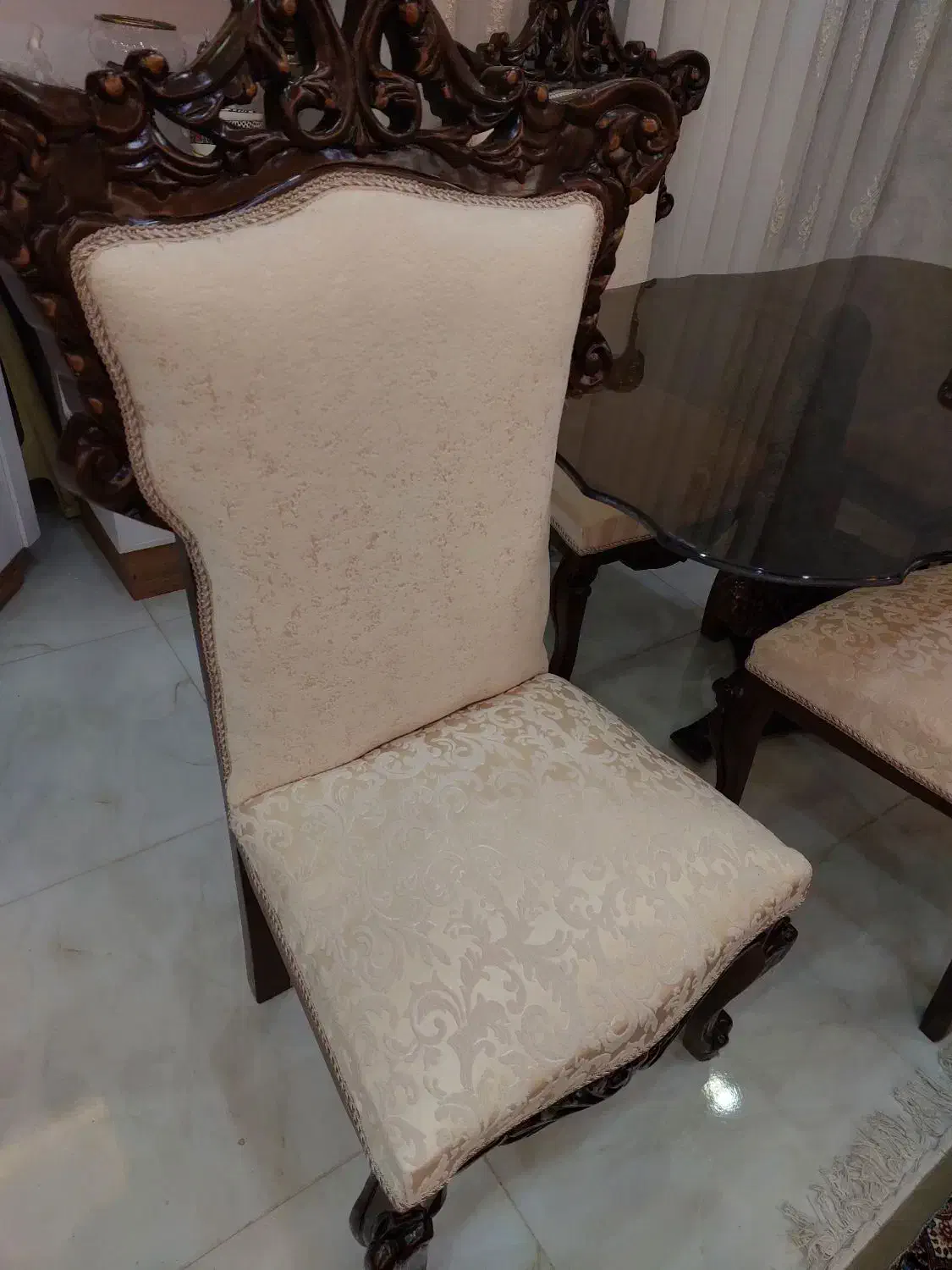 میز ناهارخوری ۴ نفره|میز و صندلی غذاخوری|قزوین, |دیوار