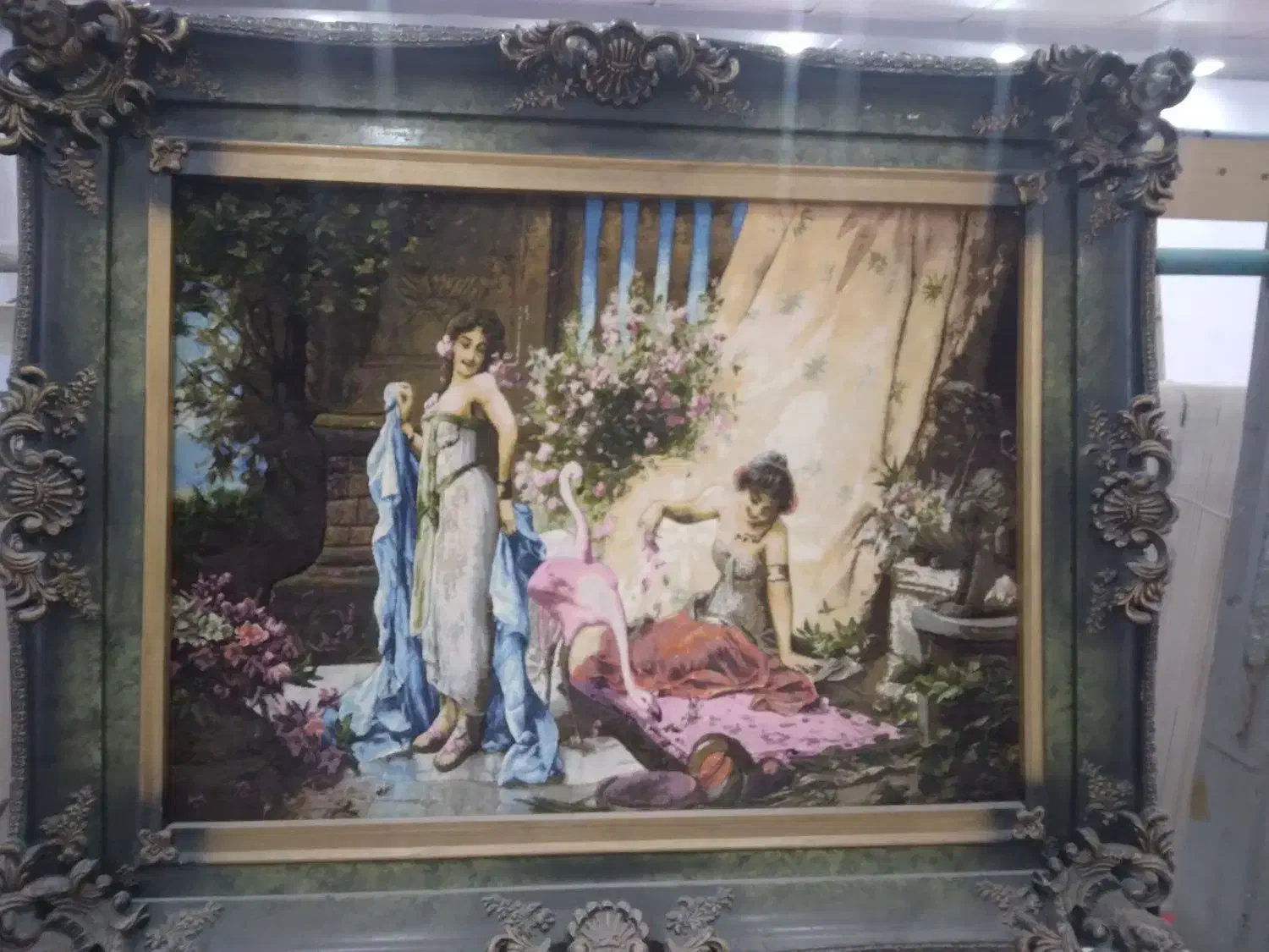 تابلوفرش فیلامینگو|تابلو فرش|کرج, حیدرآباد|دیوار