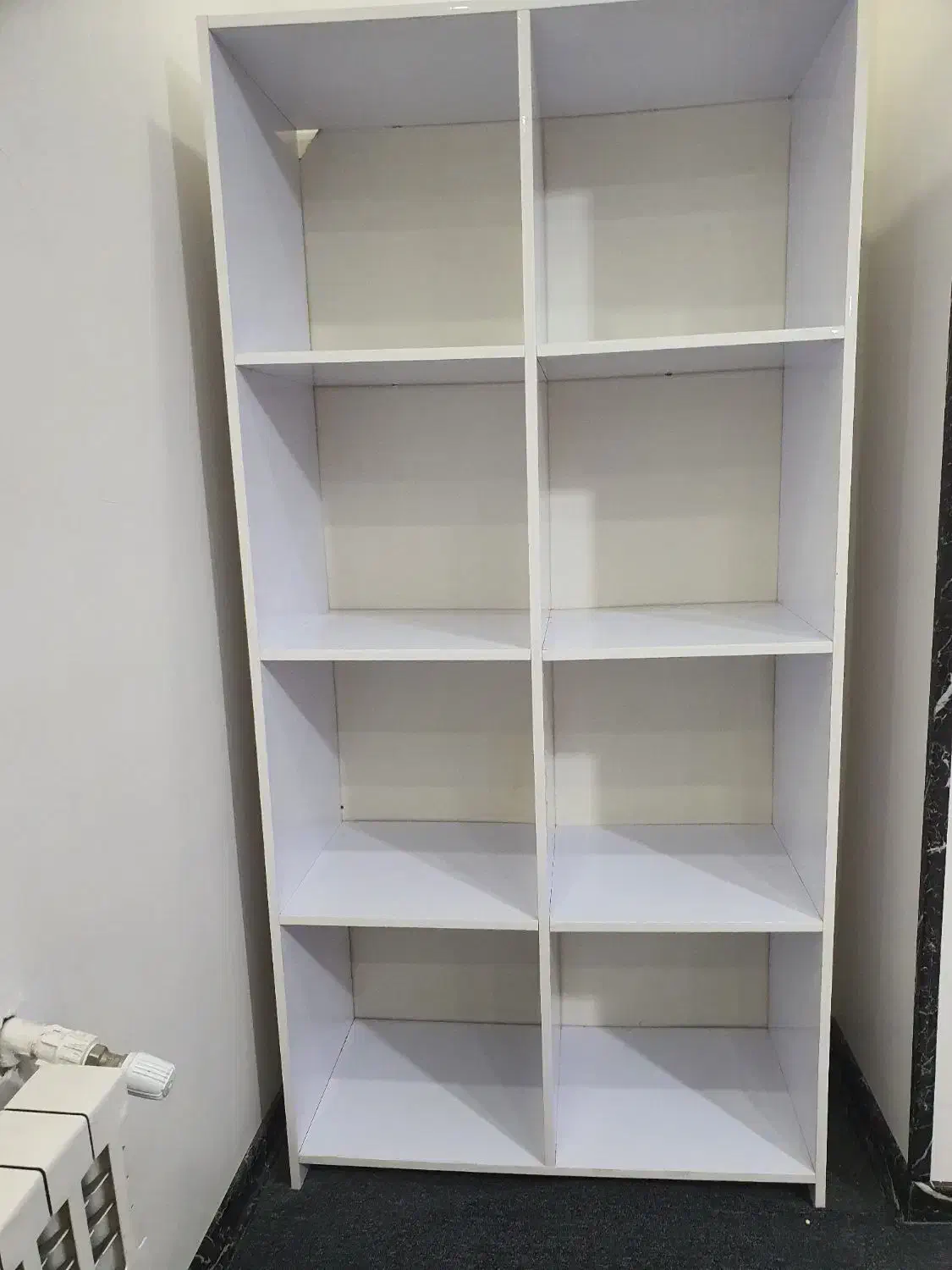 کتابخانه چهار طبقه|کتابخانه، شلف، قفسه‌های دیواری|گرمدره, |دیوار