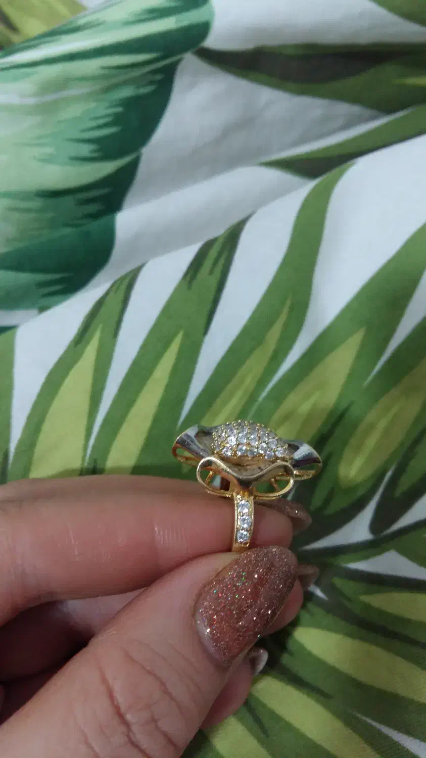 انگشتر کاملا سالم خیلی کم استفاده شده|جواهرات|مراغه, |دیوار