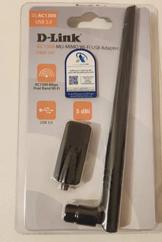 دانگل وایفای usb d-link مدل AC1300|مودم و تجهیزات شبکه|تهران, نیروی هوایی (پیروزی)|دیوار