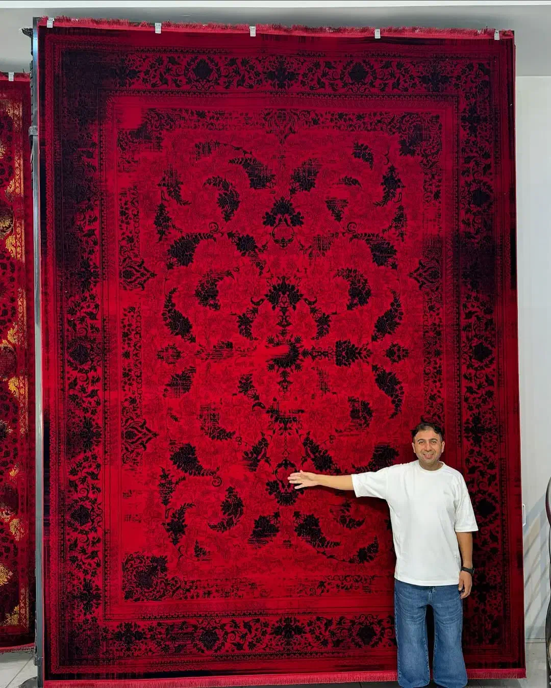 فرش ملک۷۰۰شانه لاکی ۲۵۰۰ جدید|فرش|بوشهر, |دیوار