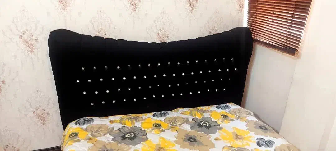 تخت خواب دو نفره با دو عدد باکس دو کشو|تخت و سرویس خواب|ری, حمزه‌آباد|دیوار