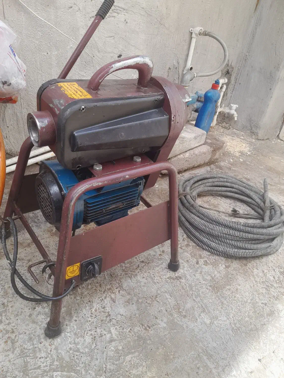 لوله بازکنی با دستگاه فشار قوی فنرزنی|خدمات پیشه و مهارت|کوهدشت, |دیوار