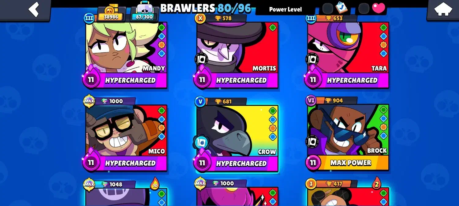 اکانت براول  brawl|کنسول، بازی ویدئویی و آنلاین|سمنان, |دیوار