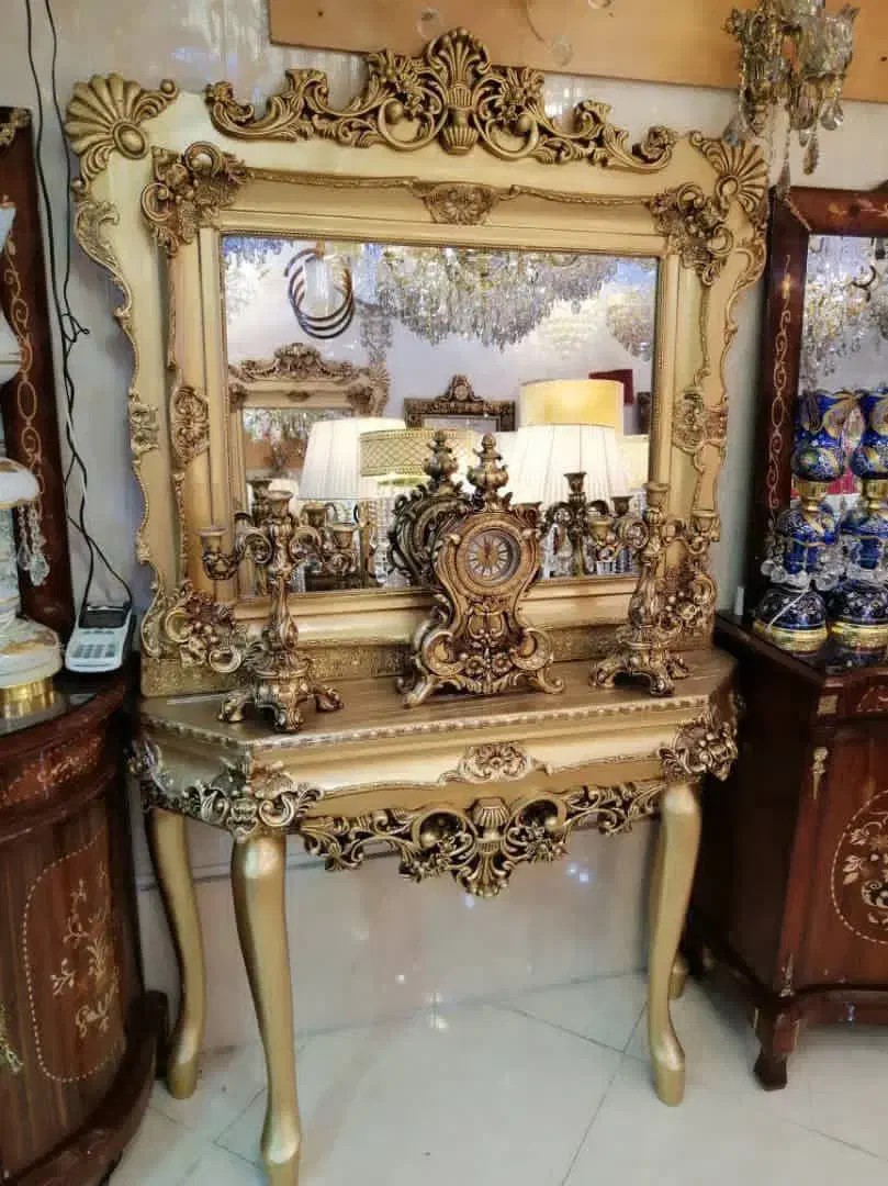 اینه شمعدان مخصوص عروس وداماد|بوفه، ویترین، کنسول|سراوان, |دیوار