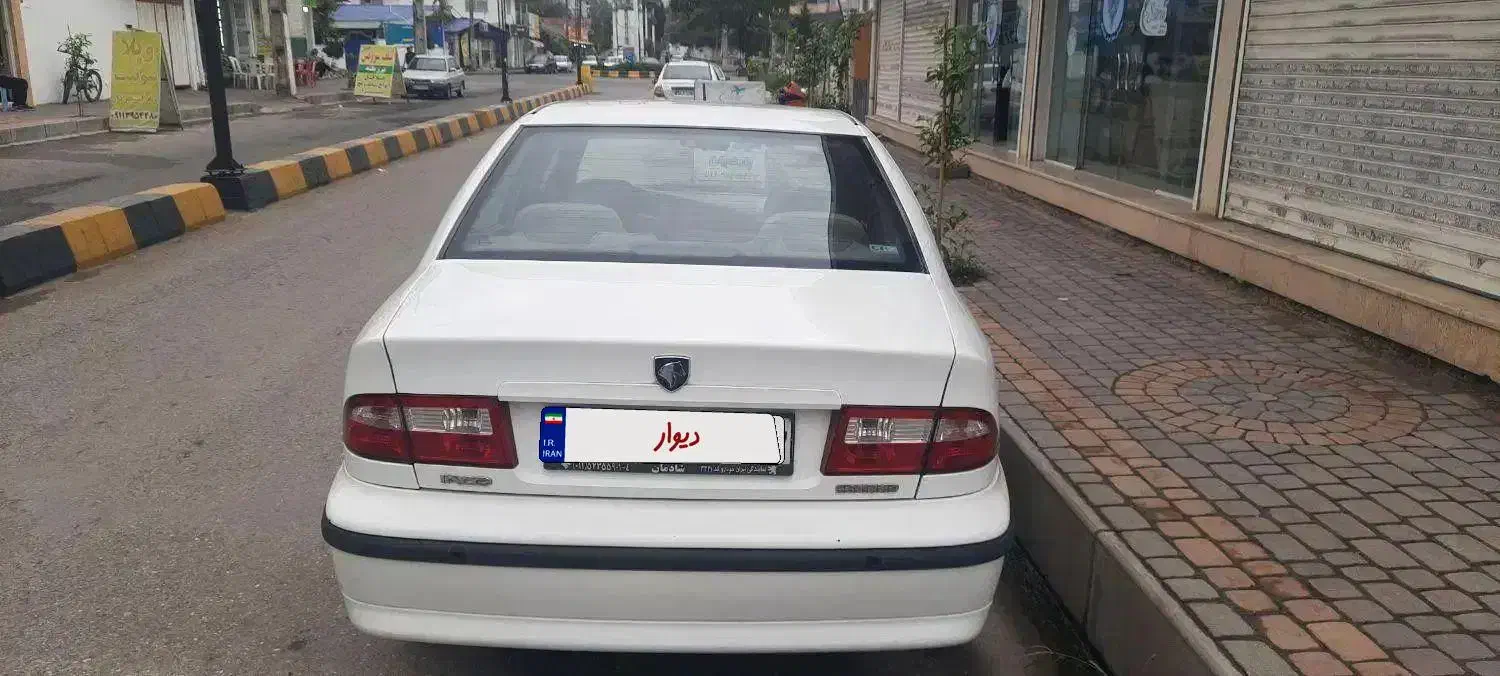 سمند ای اف سون دوگانه سفید|خودرو سواری و وانت|تهران, چیتگر شمالی|دیوار