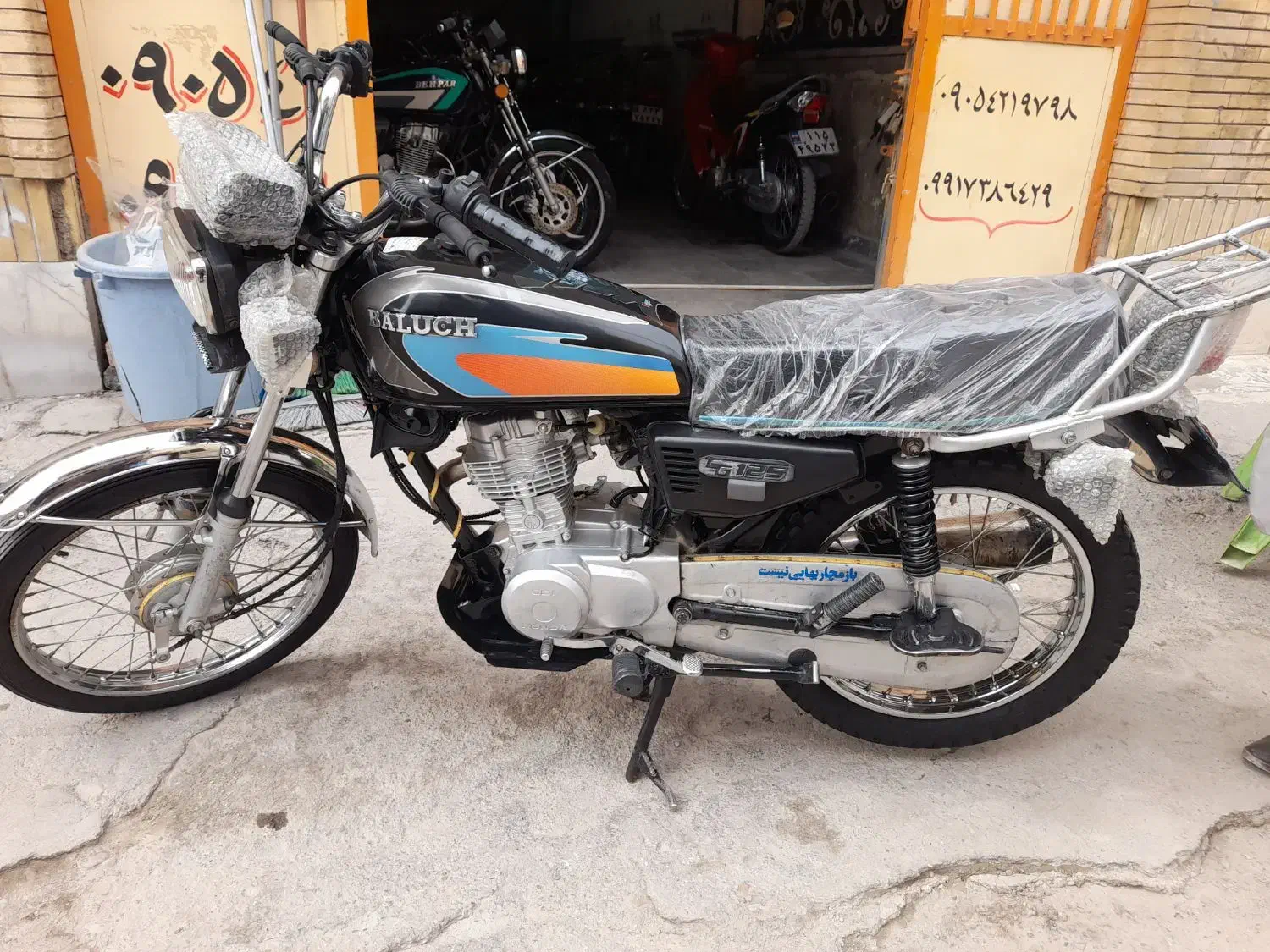 هوندا ۱۲۵ مدل ۹۴|موتورسیکلت|ایرانشهر, |دیوار