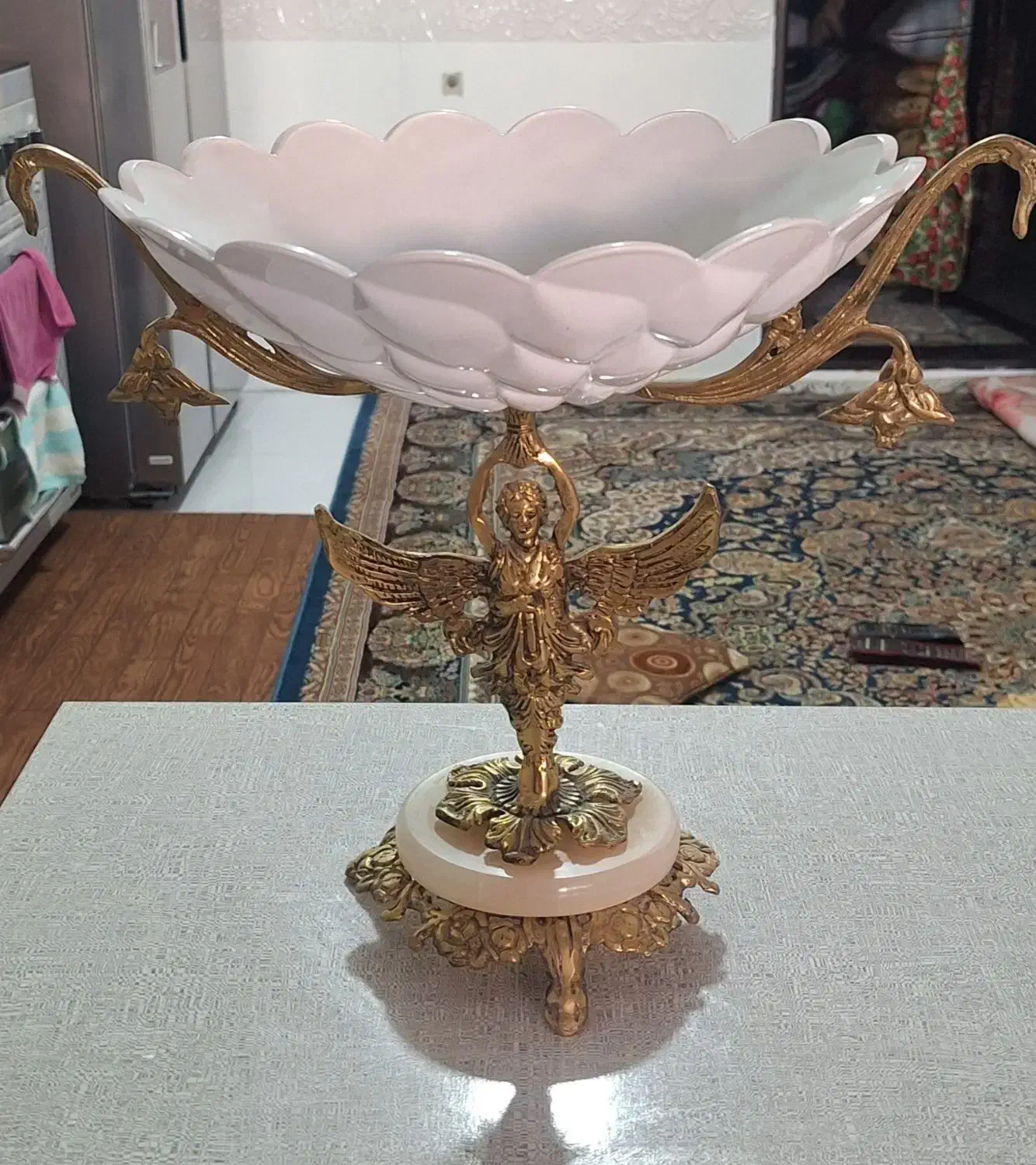 جا میوه،جااجیلی برنز سنگ برنز فروخته میشود|ظروف سرو و پذیرایی|کوهدشت, |دیوار