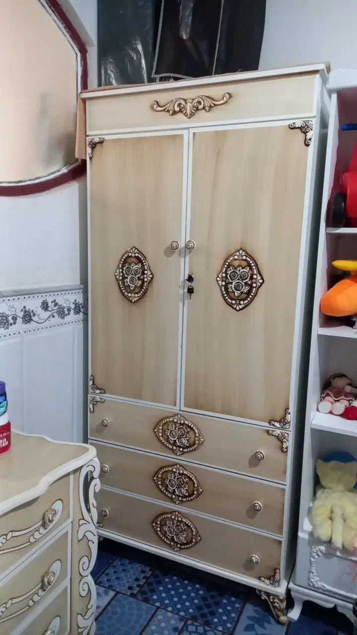 سرویس چوب|جاکفشی، کمد، دراور|قم, قلعه کامکار|دیوار