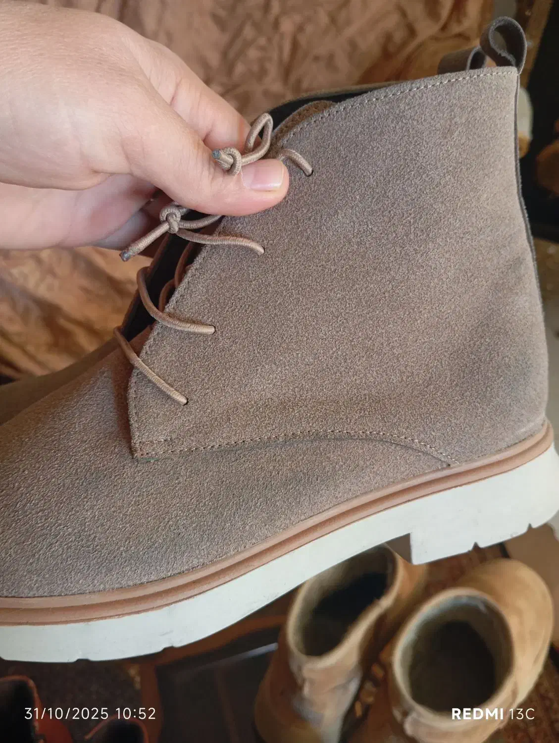 کفش ونیم بوت خارجی|کیف، کفش، کمربند|مشکیندشت, |دیوار