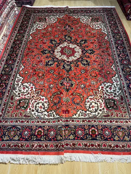 فرش جفت ۹ متری اذرشهر تبریز زمینه پیازی|فرش|تهران, سلسبیل شمالی|دیوار