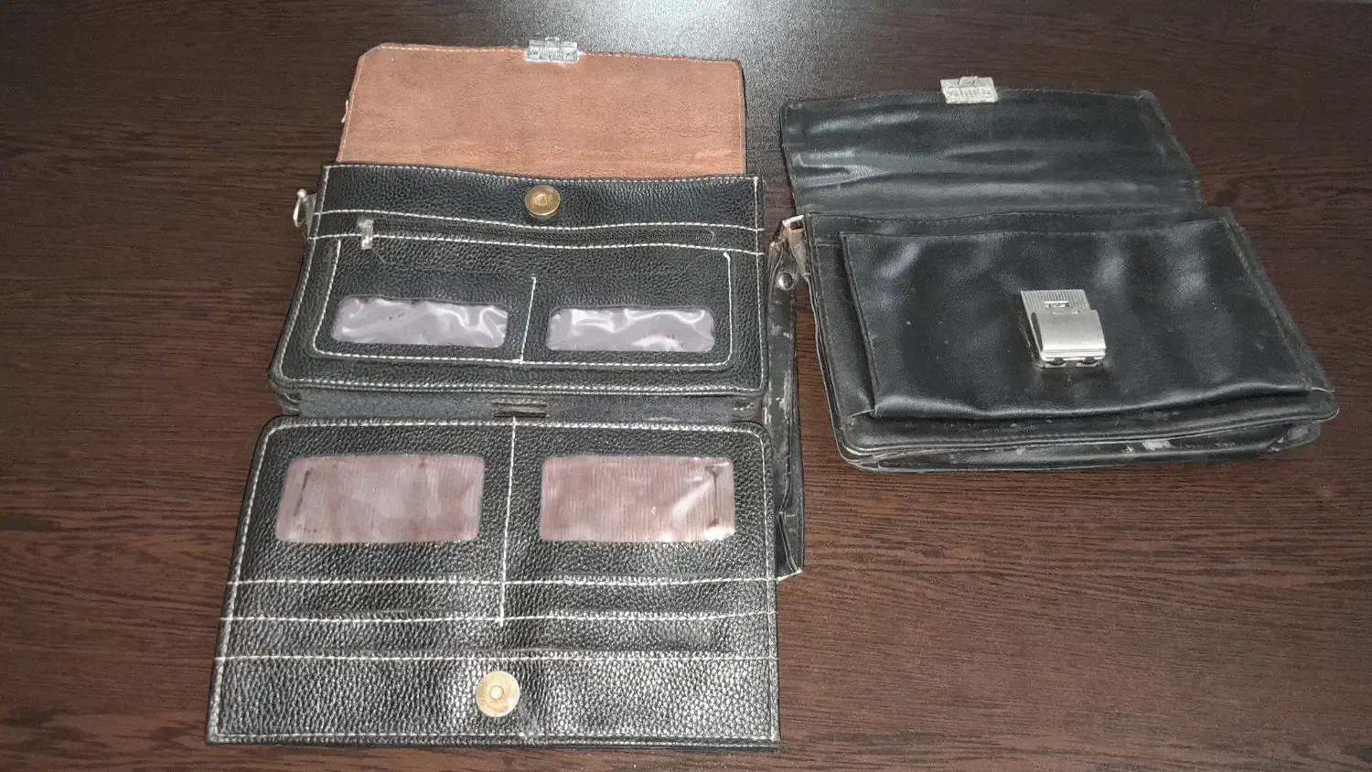 دوعدد کیف چرمی|کیف، کفش، کمربند|بندر انزلی, سامانسر|دیوار