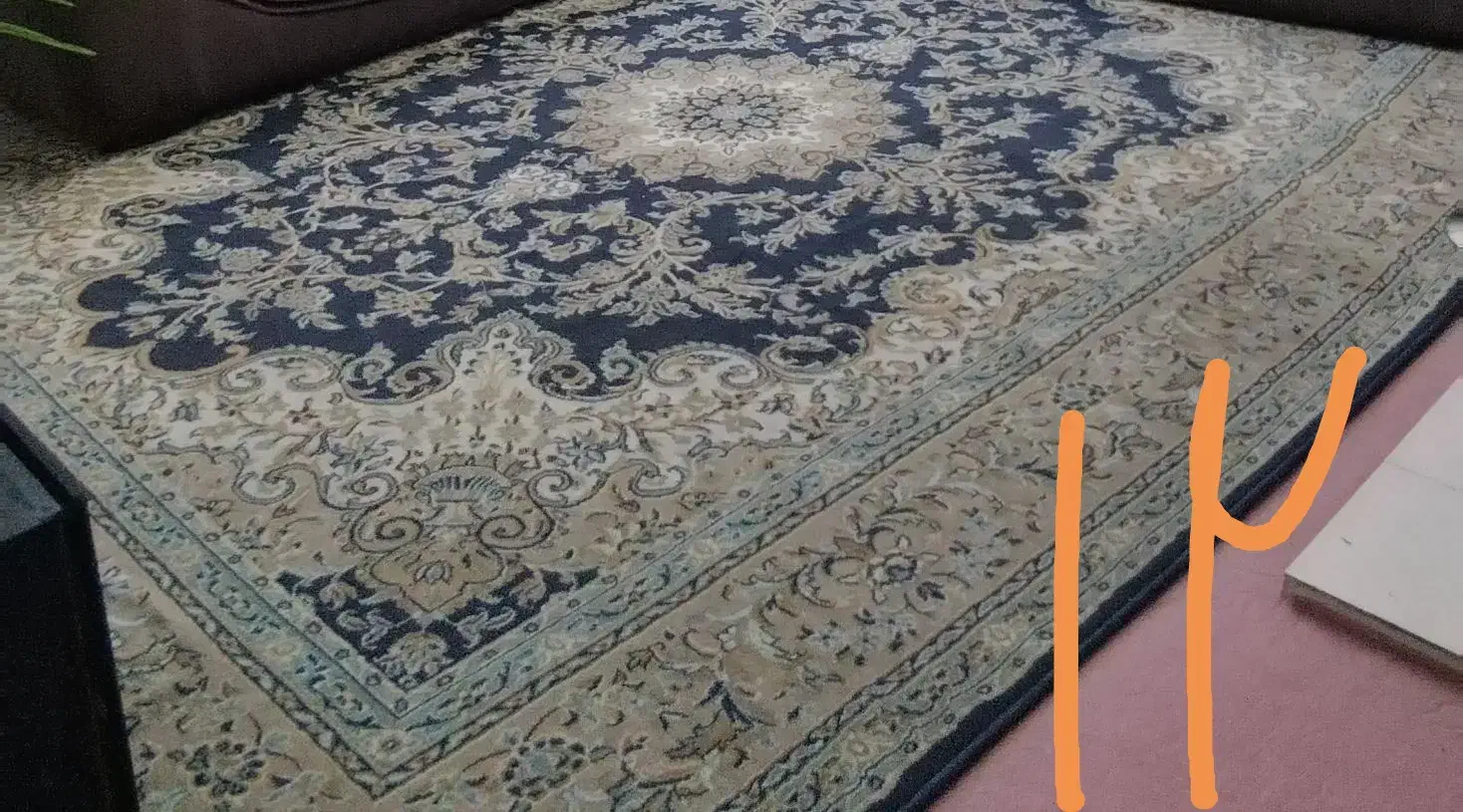 2 تخته فرش کارکرده 12 متری و 9 متری|فرش|صدرا-فارس, فاز ۲|دیوار