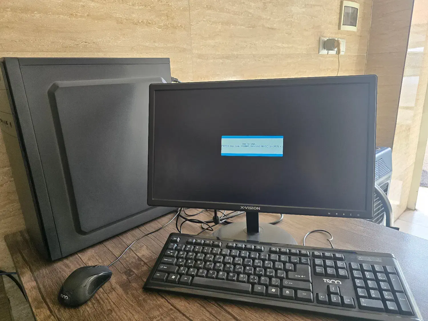 سیستم کامل کامپیوتر به همراه پرینتر|رایانه رومیزی|رشت, معلم|دیوار