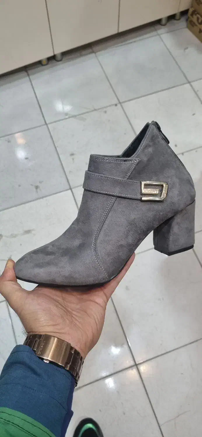 کفش پاشنه داره رنگ طوسی|کیف، کفش، کمربند|بندر ماهشهر, |دیوار