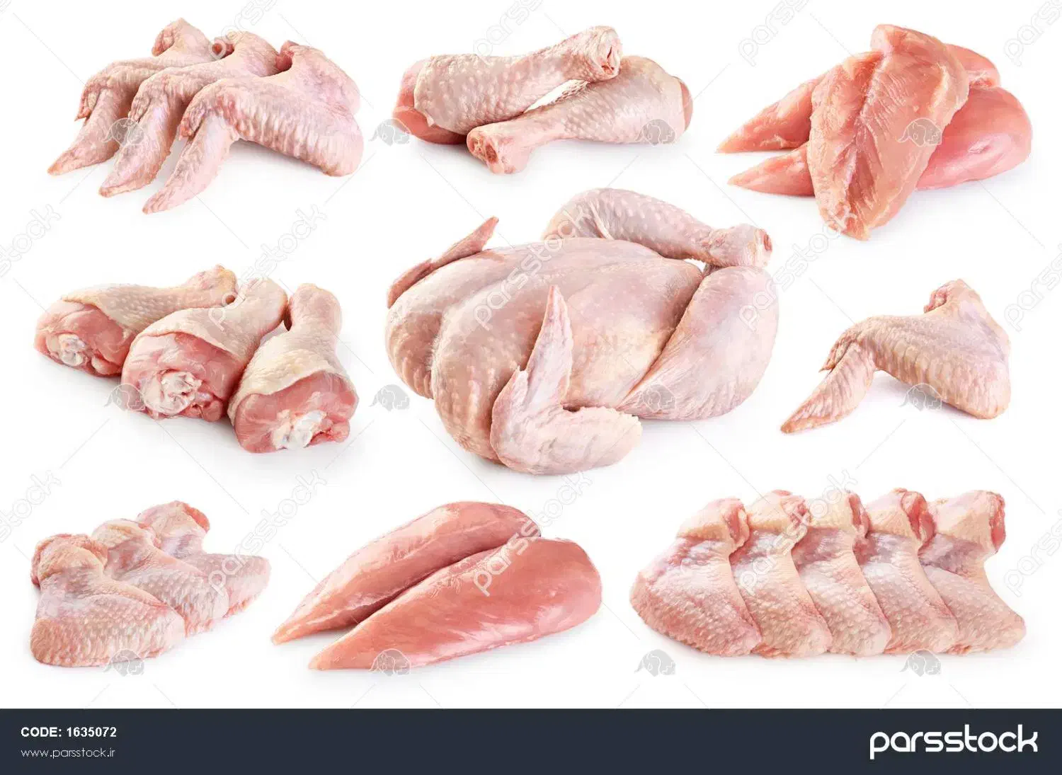 پخش قطعات مرغ درنا|عمدهفروشی|آزادشهر, |دیوار