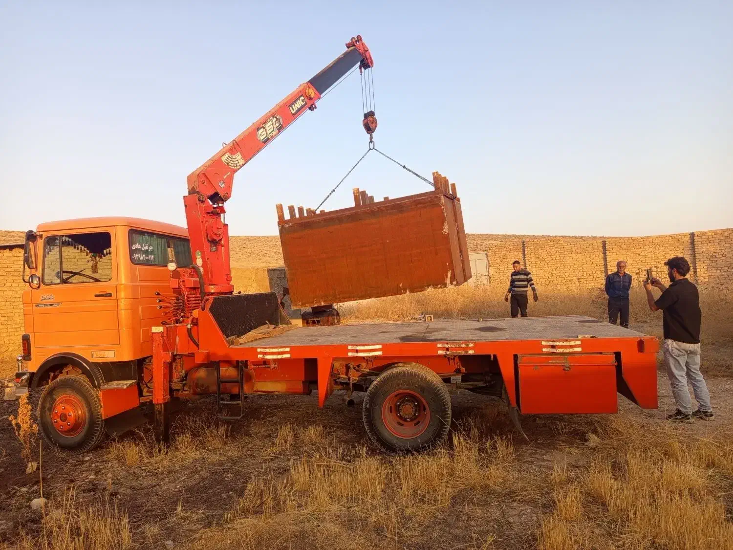 جرثقیل خاور 3تن مرودشت زرقان‌ *با قیمت خیلی مناسب|خدمات حمل و نقل|مرودشت, گندم‎|دیوار