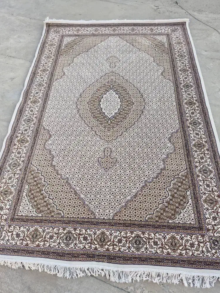 دو تخته فرش جفت ماشینی تبریز|فرش|کیش, |دیوار