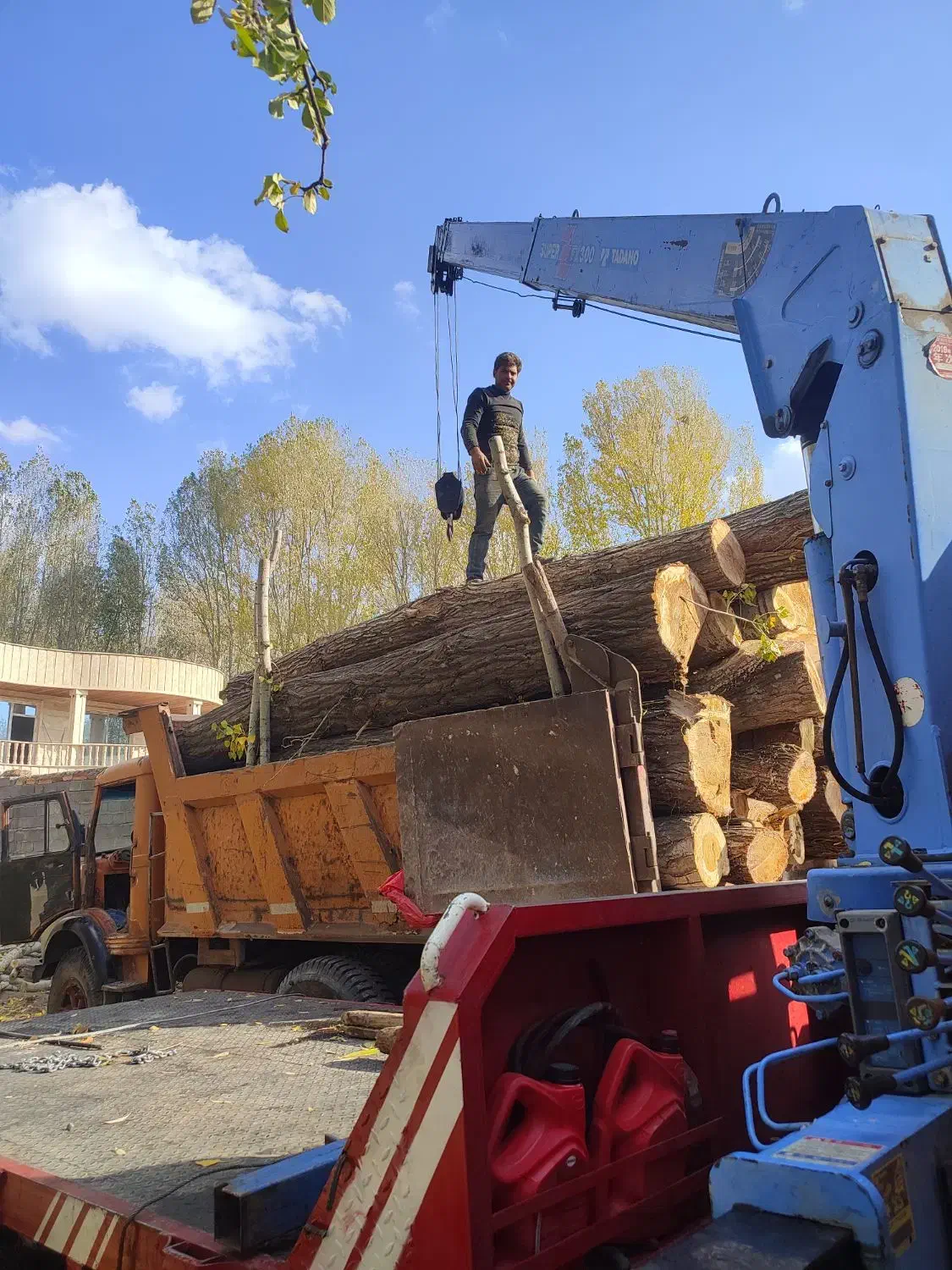 جرثقیل کفی ۳ تن|خدمات حمل و نقل|تبریز, |دیوار