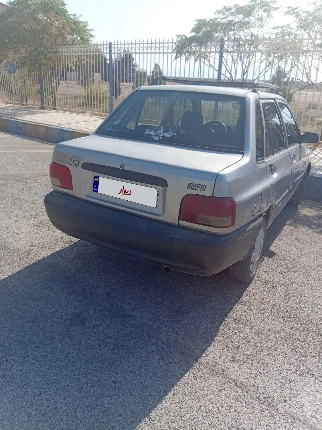 پراید مدل ۸۵ نقره ای|خودرو سواری و وانت|شهرضا, |دیوار