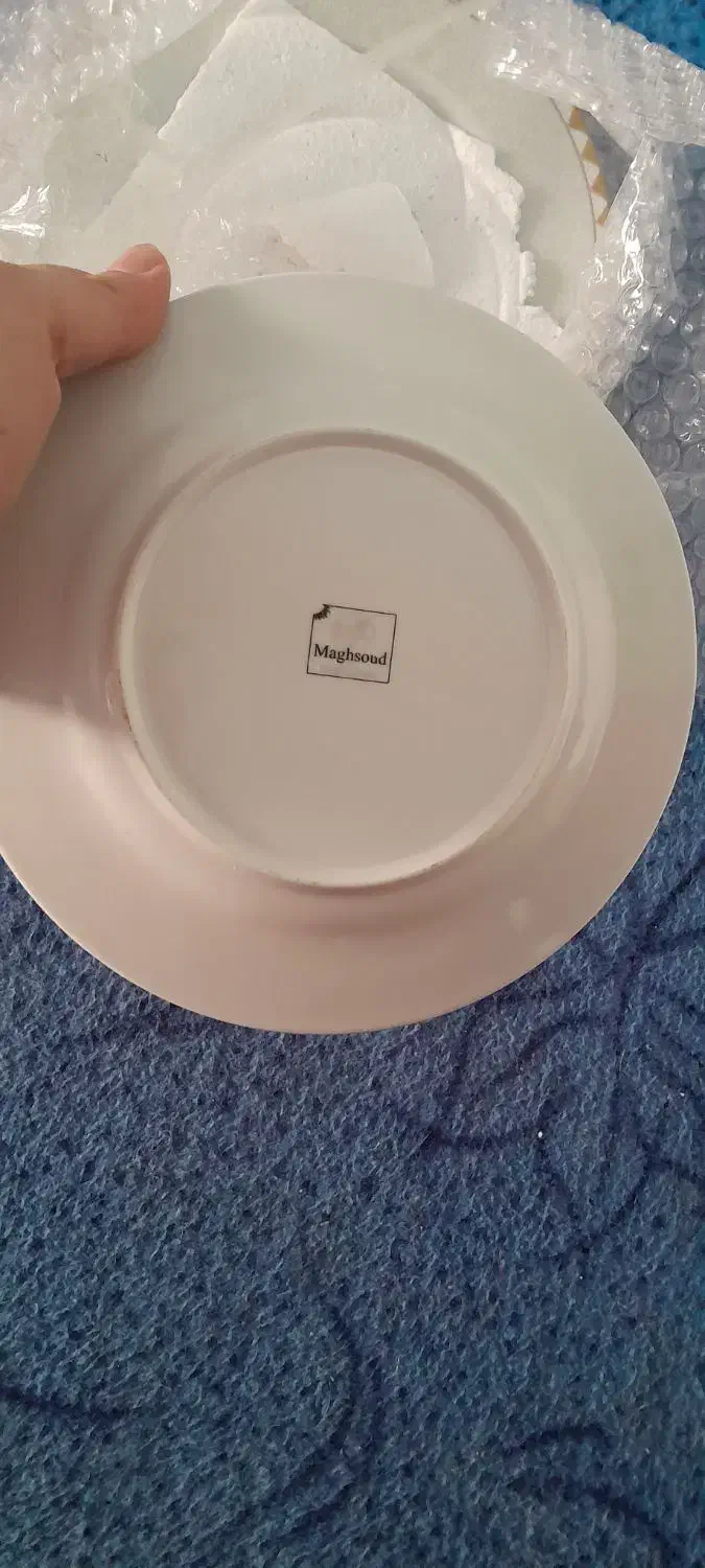 بشقاب چینی مقصود۴دست آکبند|ظروف سرو و پذیرایی|تبریز, |دیوار