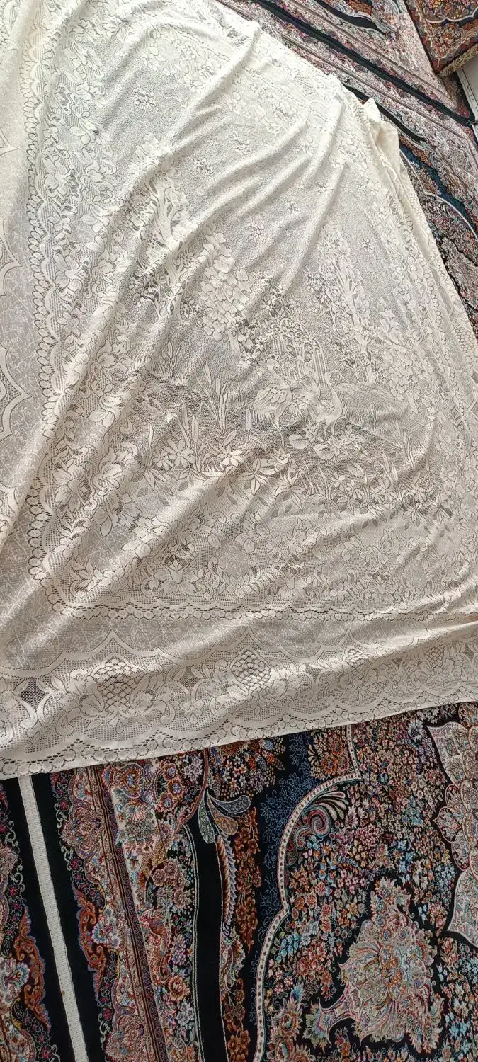 پرده گیپور نو ۲/۵ در ۲/۵|پرده، رانر، رومیزی|جوانرود, |دیوار