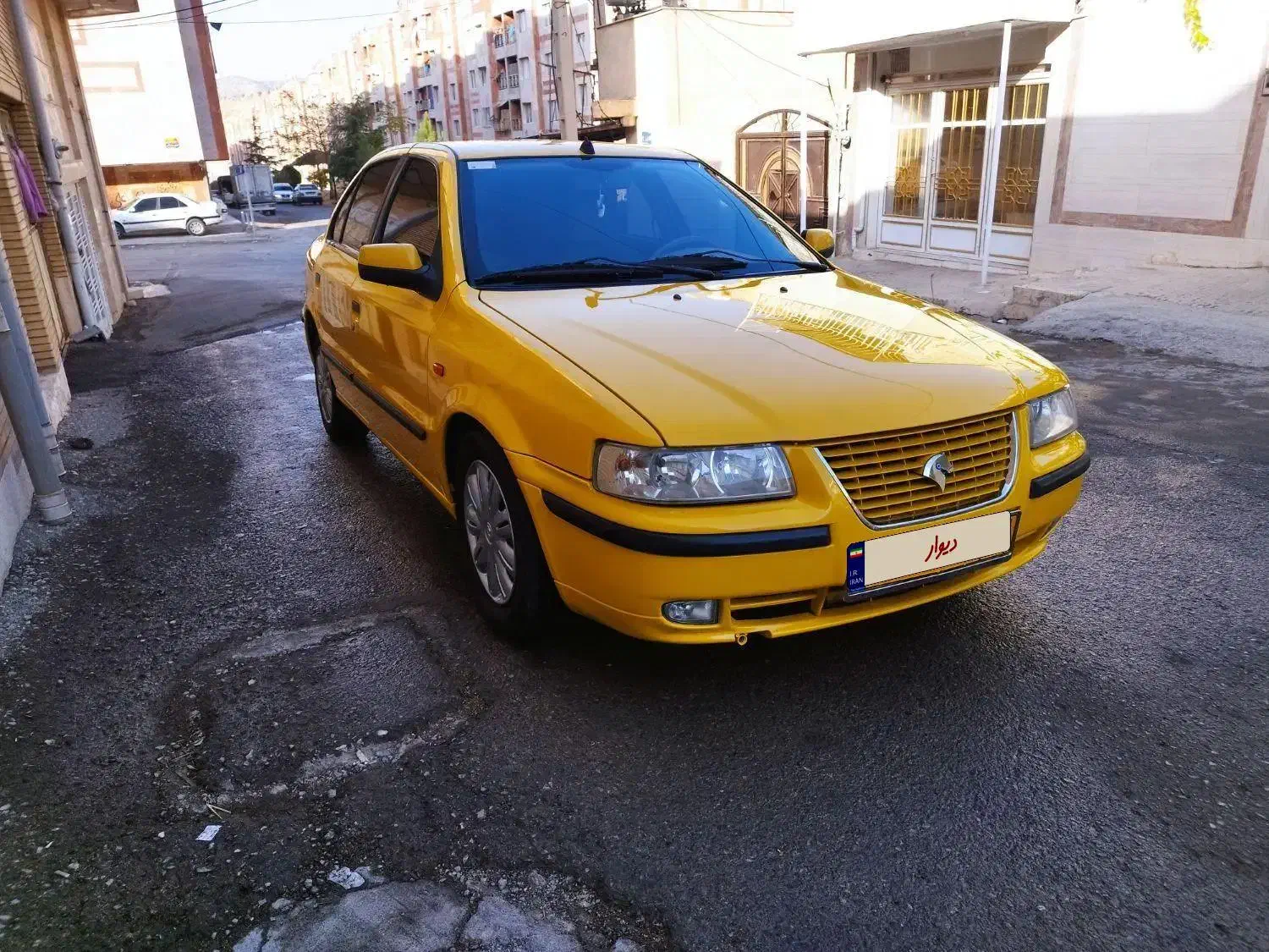 تاکسی سمندEF7|خودرو سواری و وانت|ایلام, |دیوار