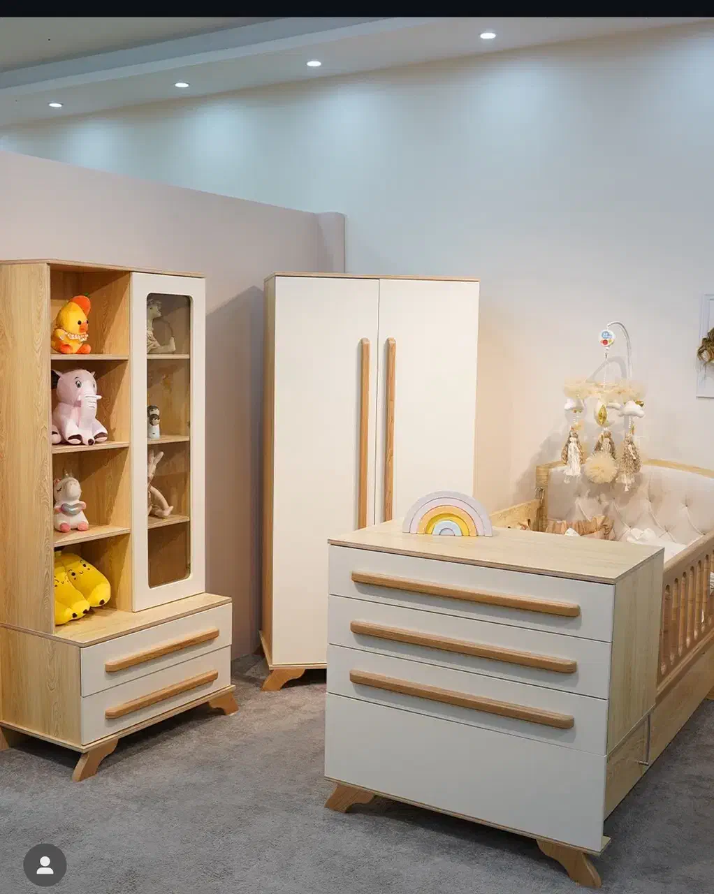 سیسمونی / سرویس خواب نوزاد / کودک / نوجوان / تخت|تخت و سرویس خواب|اردبیل, |دیوار